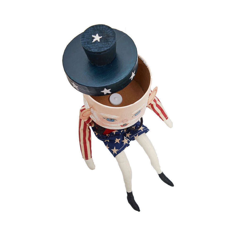 Glory Sam Gathered Traditions Art Doll by Joe Spencer - Che Cose Belle