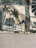 Go Barefoot Mens Hawaiian Panel Shirt - Made in Hawaii Shirt - Che Cose Belle