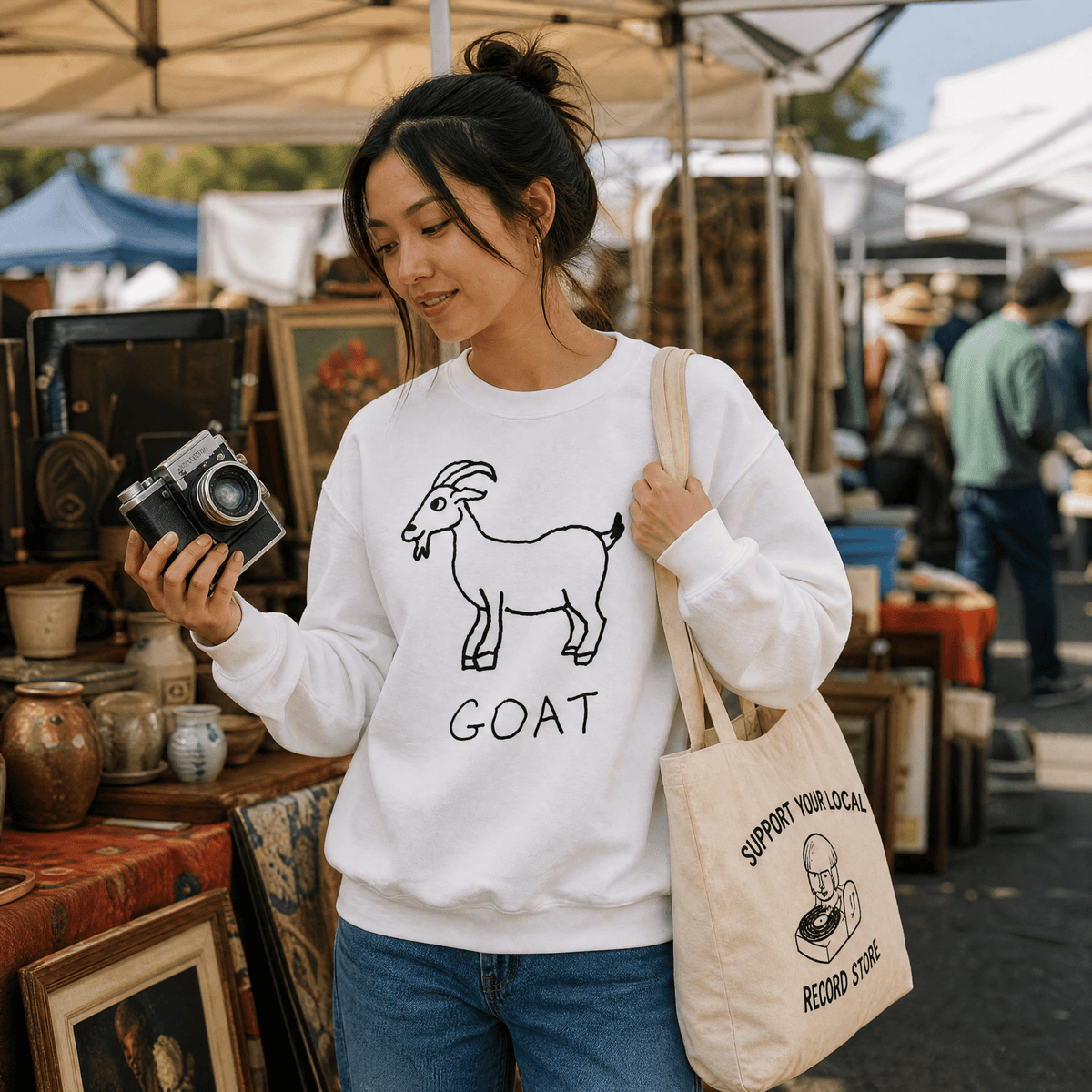 Goat - Crewneck Sweatshirt - Che Cose Belle