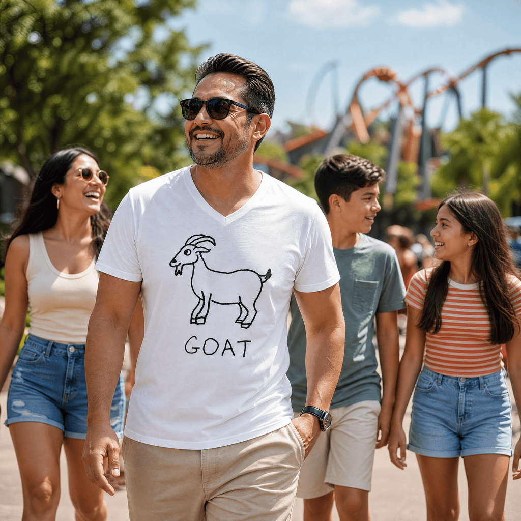 Goat - V-neck Tee - Che Cose Belle