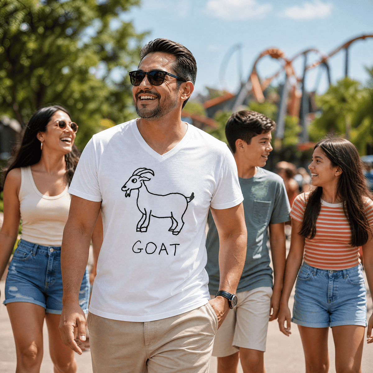Goat - V-neck Tee - Che Cose Belle