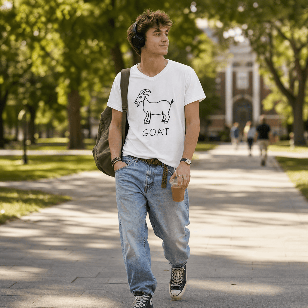 Goat - V-neck Tee - Che Cose Belle