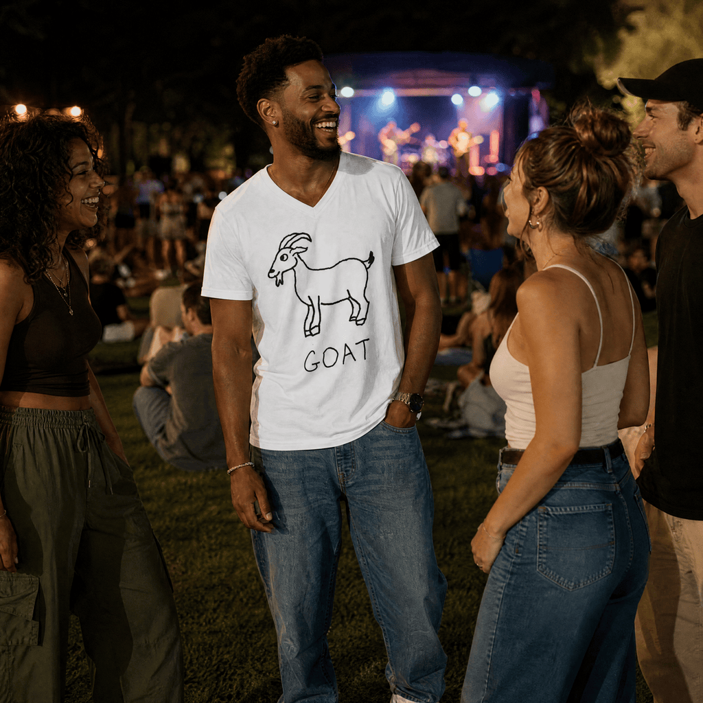 Goat - V-neck Tee - Che Cose Belle