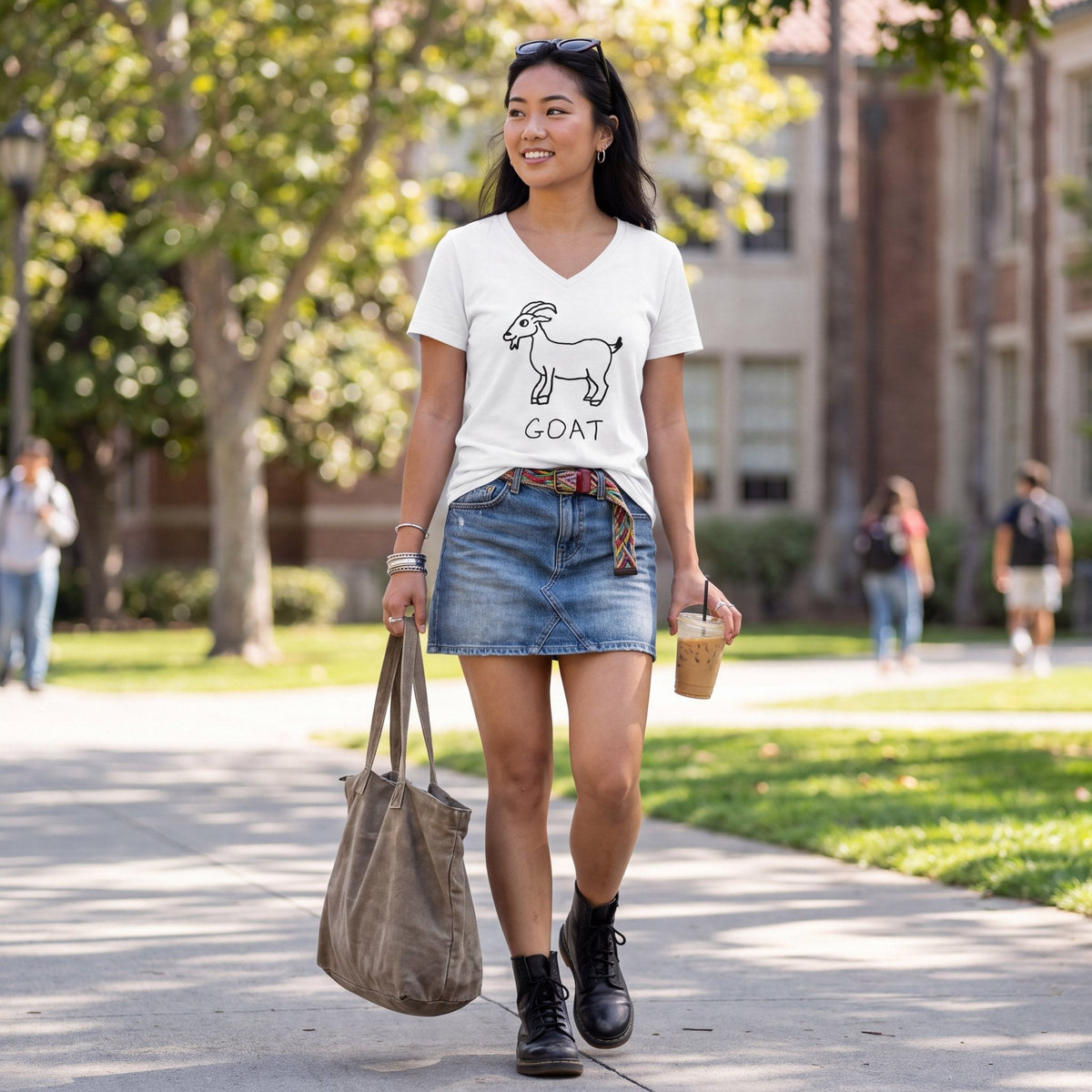 Goat - V-neck Tee - Che Cose Belle