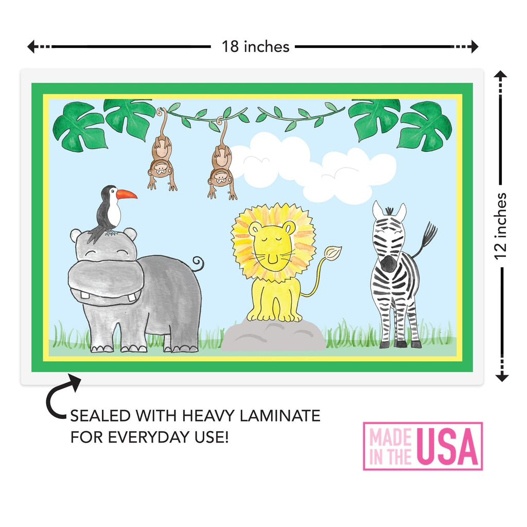 Going on Safari Kids Placemat - Che Cose Belle