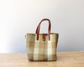 Gold & Beige Handwoven Purse by MexiMexi - Che Cose Belle