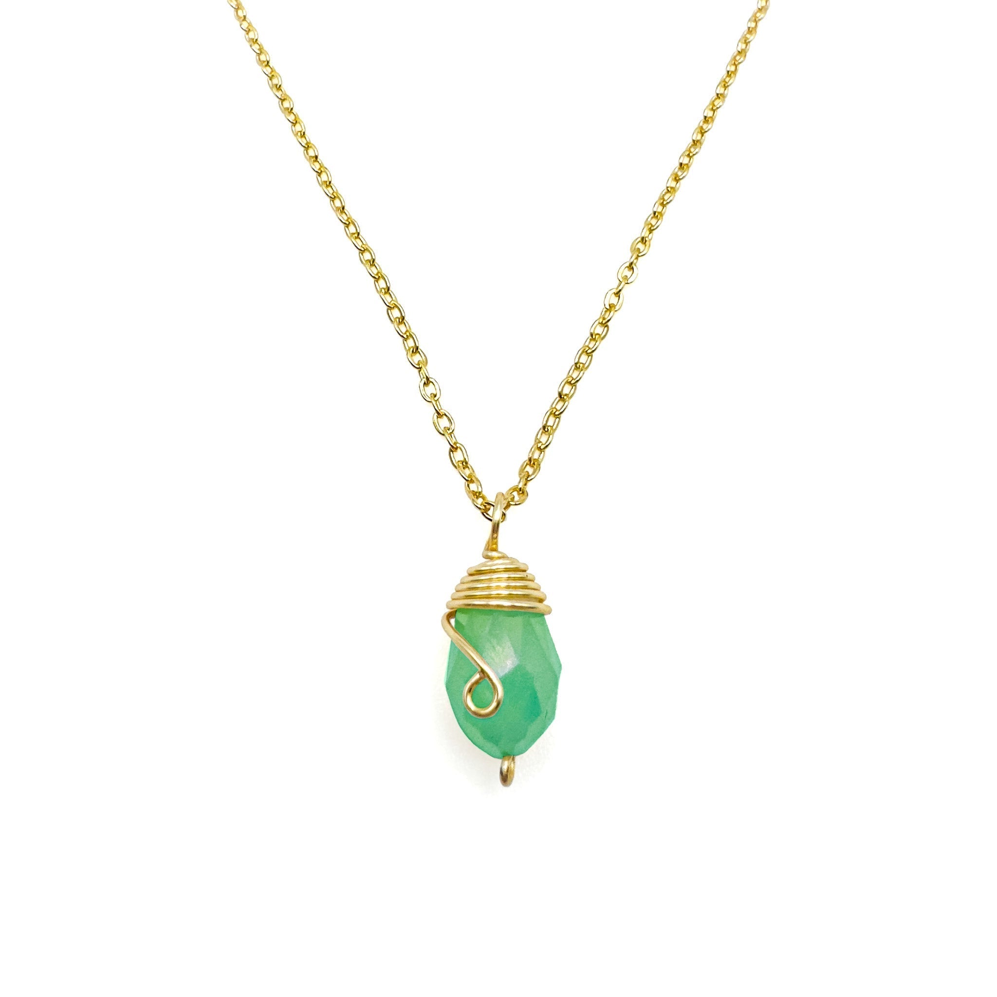 Gold Birthstone necklace - Che Cose Belle
