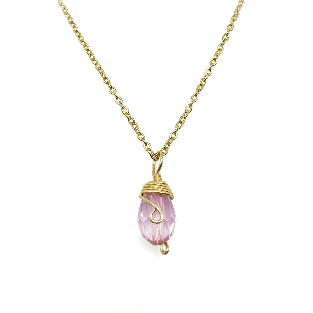 Gold Birthstone necklace - Che Cose Belle