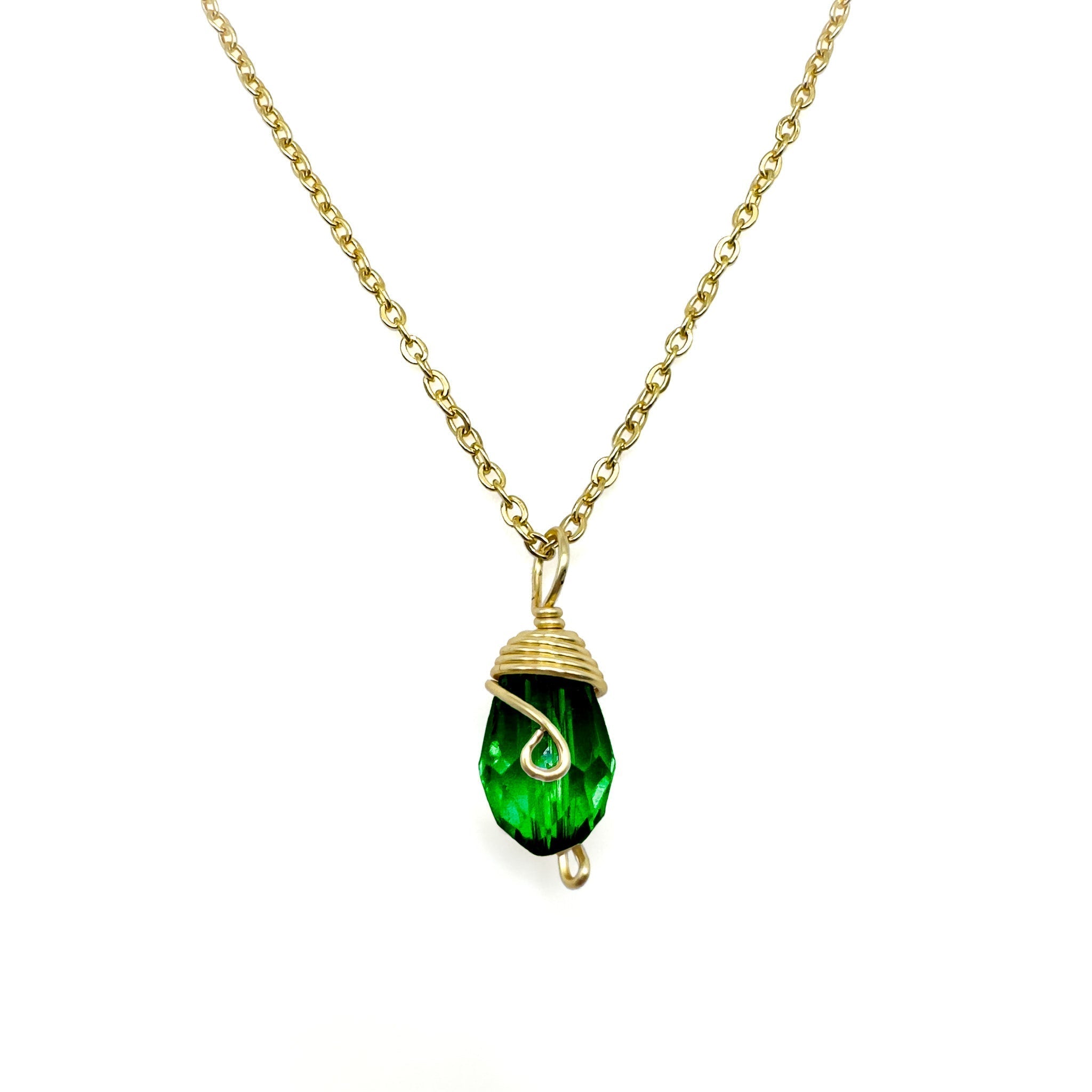 Gold Birthstone necklace - Che Cose Belle