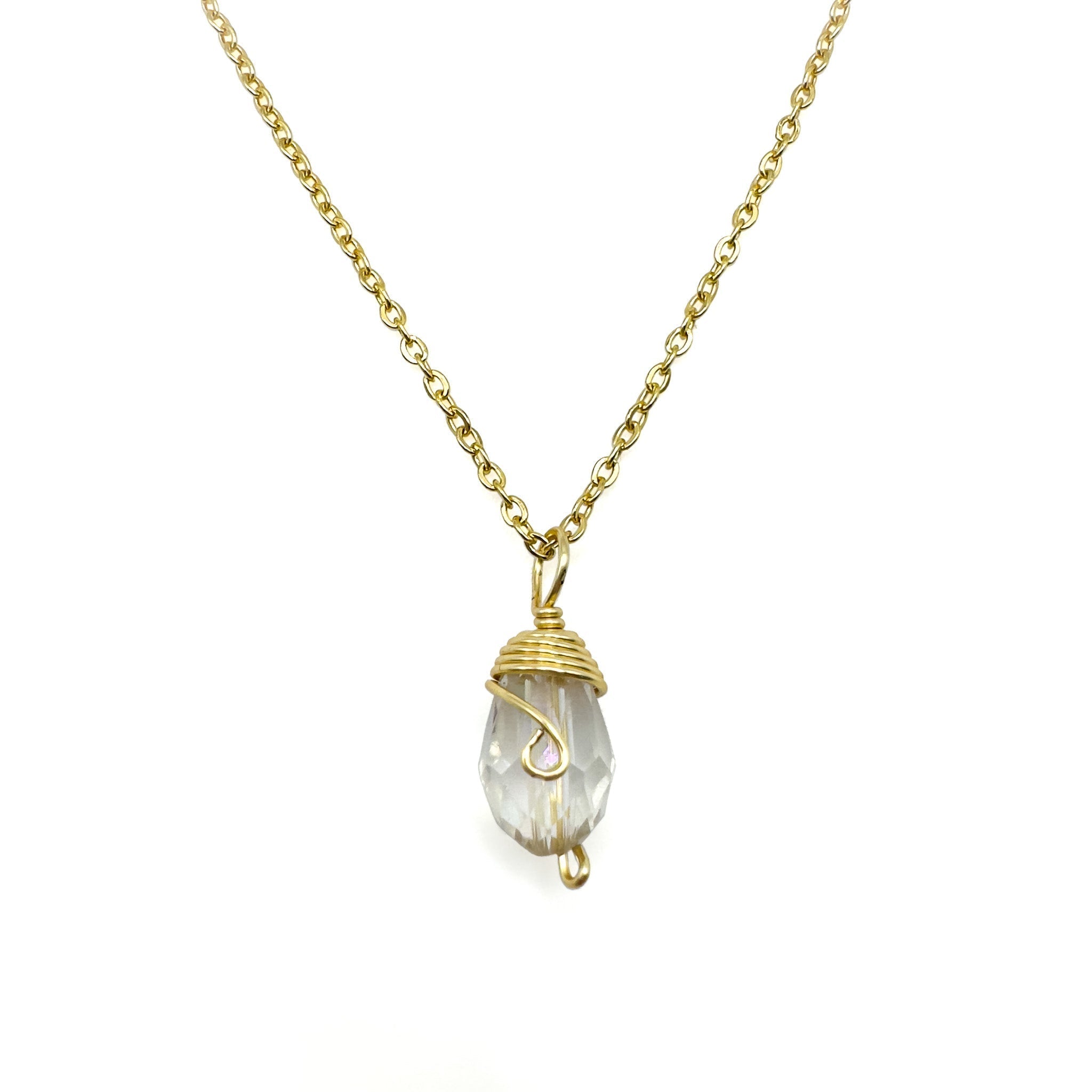 Gold Birthstone necklace - Che Cose Belle