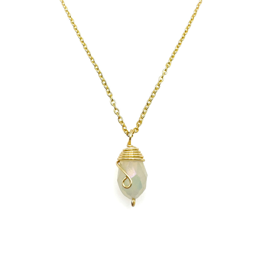 Gold Birthstone necklace - Che Cose Belle