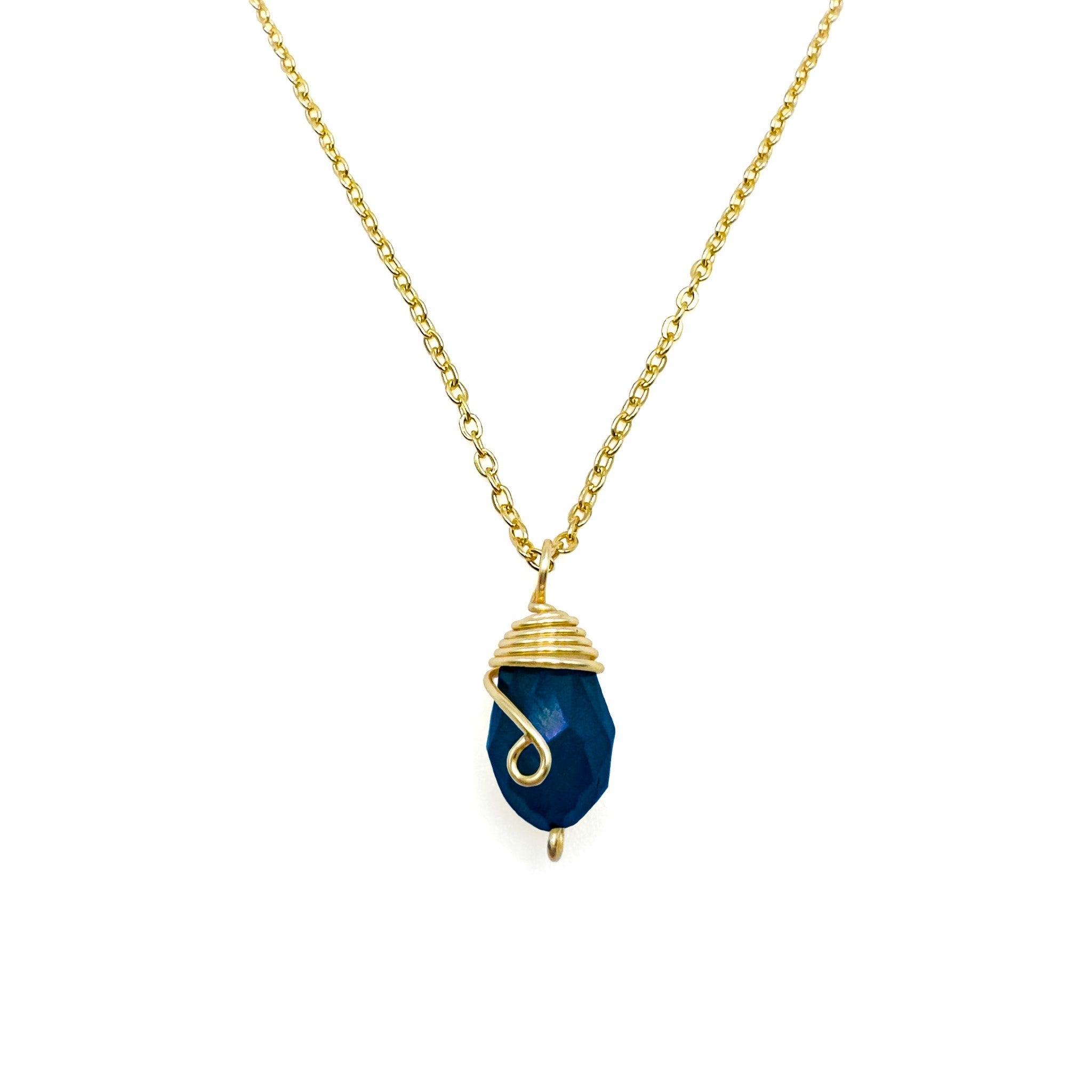 Gold Birthstone necklace - Che Cose Belle