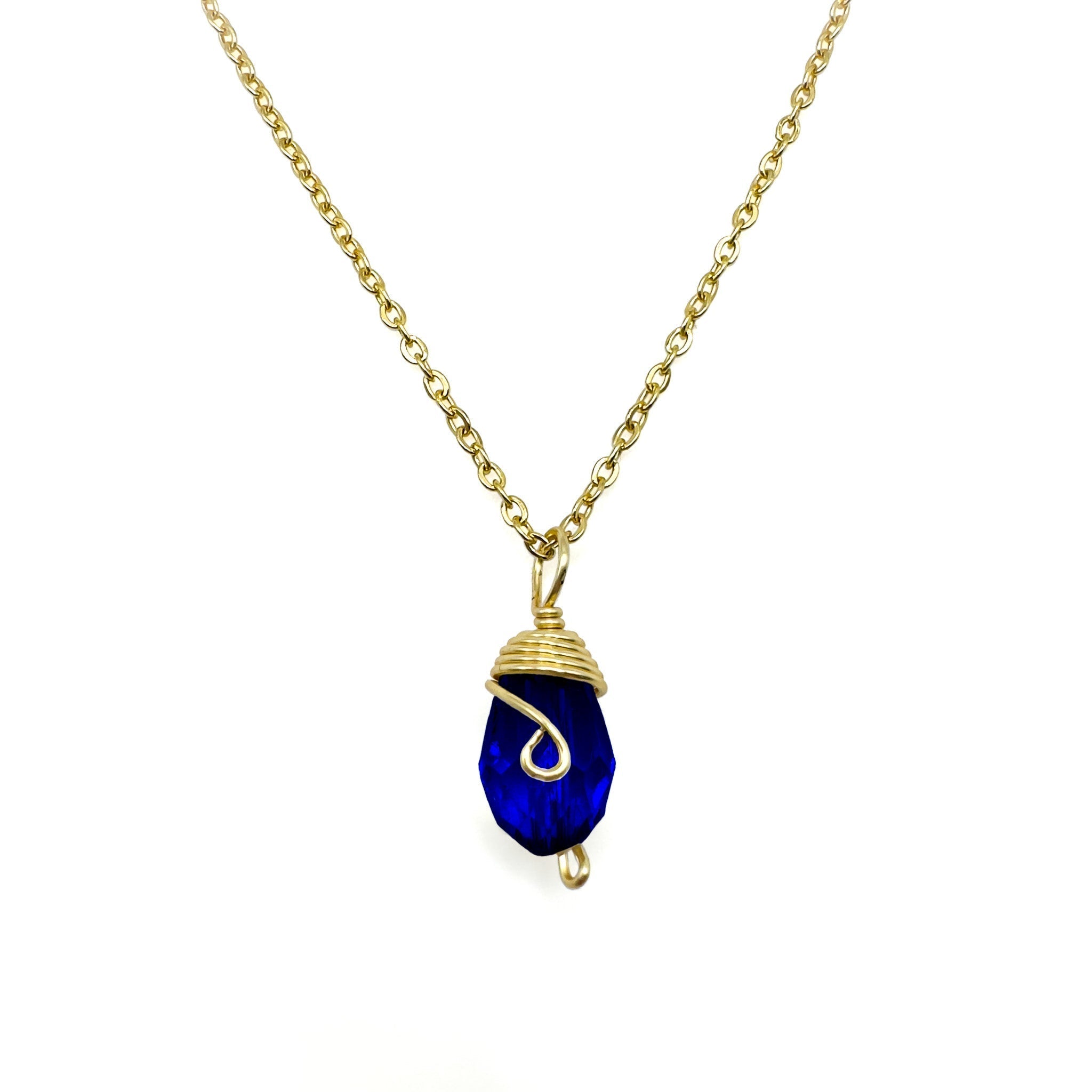 Gold Birthstone necklace - Che Cose Belle