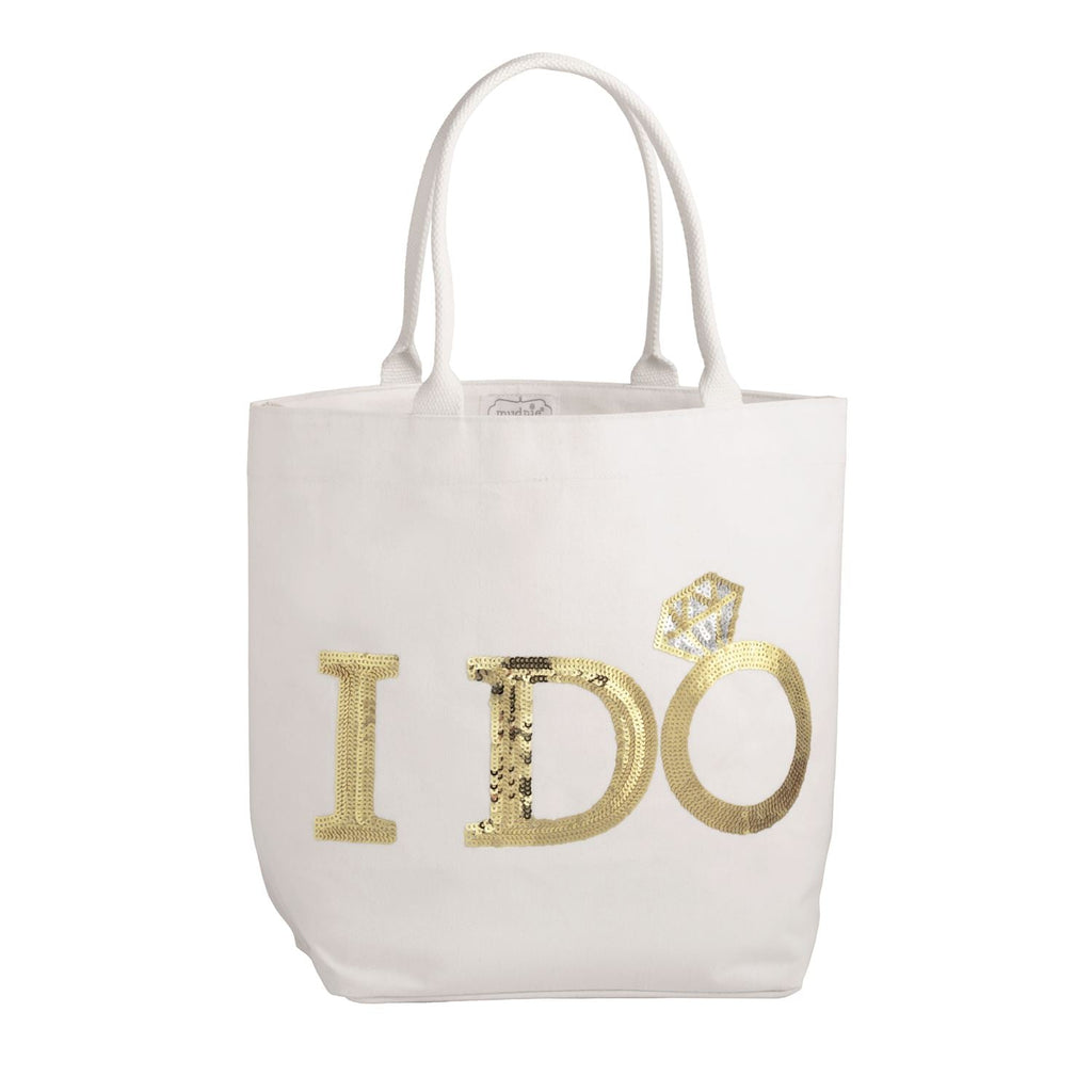 Gold Bride Sparkle Tote I Do - Che Cose Belle
