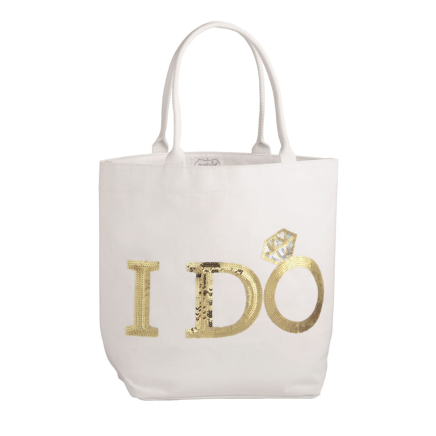 Gold Bride Sparkle Tote I Do - Che Cose Belle