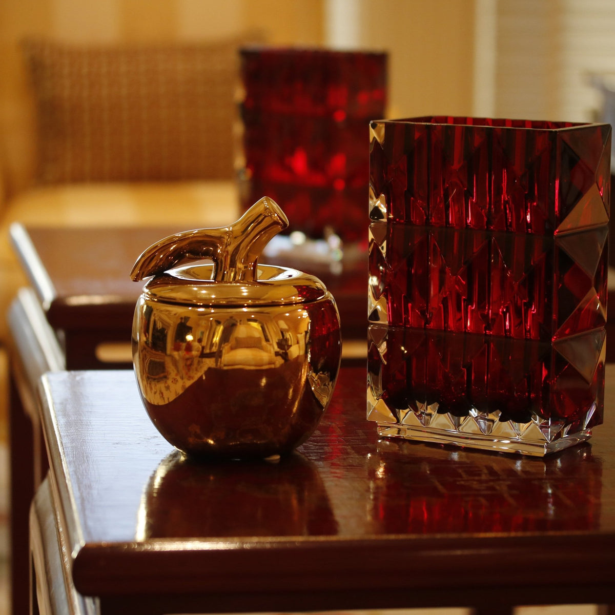 Gold Malus Apple Candle - Che Cose Belle
