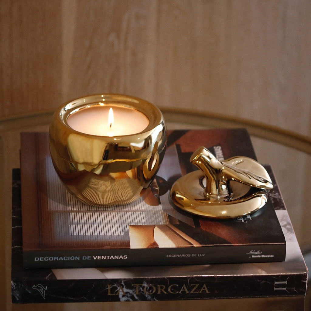 Gold Malus Apple Candle - Che Cose Belle