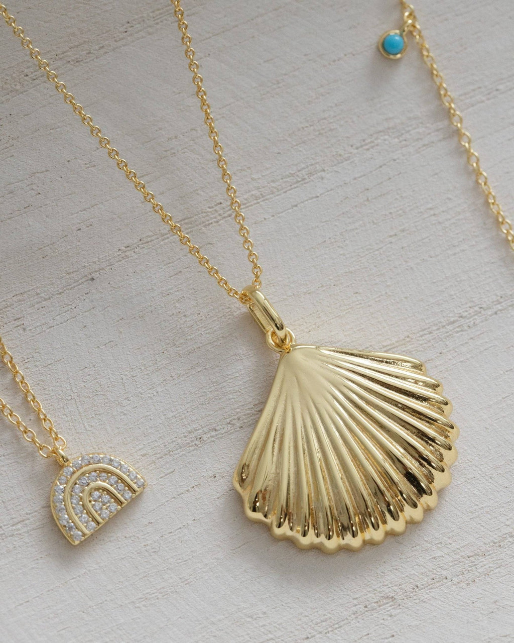 Gold Sanibel Necklace - Che Cose Belle