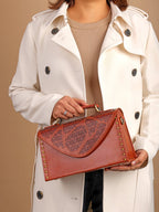 Golden Horizon Tan Crossbody Bag - Che Cose Belle