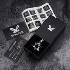 Gothic Gem-set Star Of David Stainless Steel Pendant - Che Cose Belle