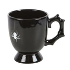 Gothic Halloween Black Spider Teacup - Che Cose Belle