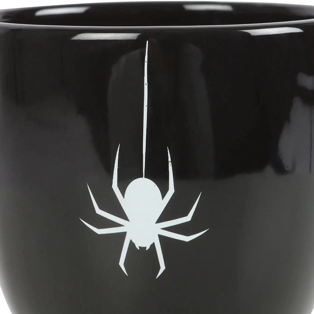 Gothic Halloween Black Spider Teacup - Che Cose Belle