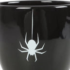 Gothic Halloween Black Spider Teacup - Che Cose Belle