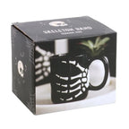 Gothic Halloween Skeleton Hand Mug - Che Cose Belle