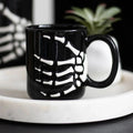 Gothic Halloween Skeleton Hand Mug - Che Cose Belle