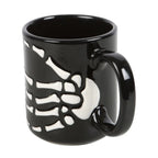 Gothic Halloween Skeleton Hand Mug - Che Cose Belle