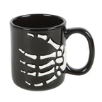 Gothic Halloween Skeleton Hand Mug - Che Cose Belle