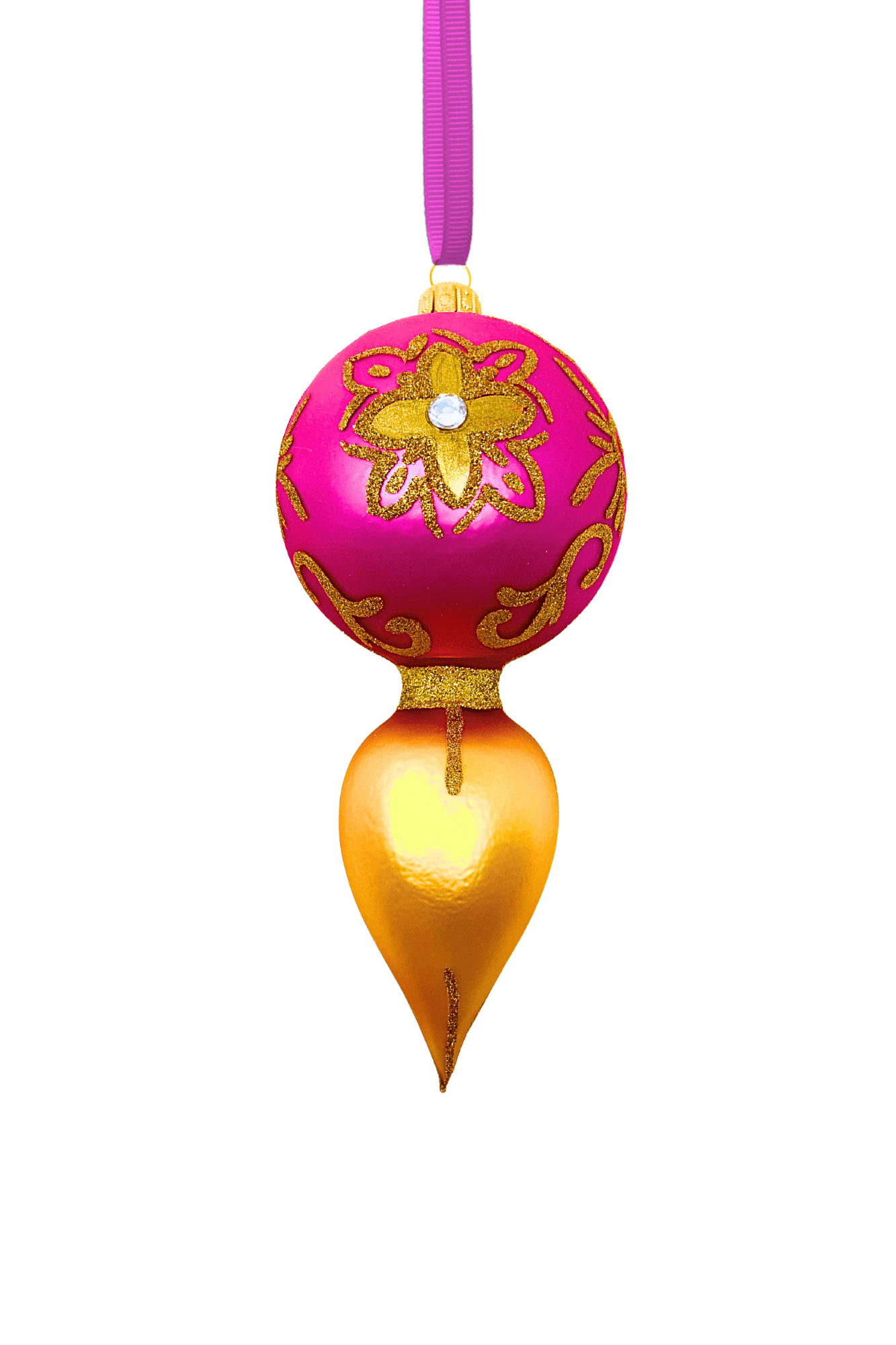 Grand Dame Glass Christmas Ornament - Che Cose Belle