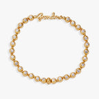 Grandma Elongated Crystal Stretch Bracelet - Che Cose Belle