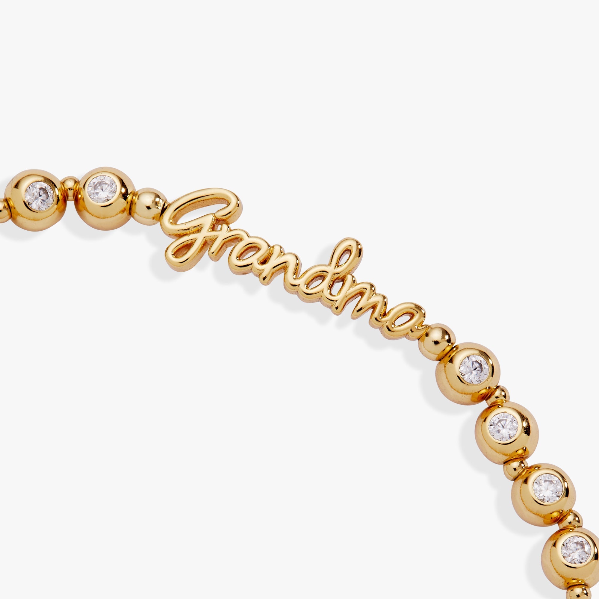 Grandma Elongated Crystal Stretch Bracelet - Che Cose Belle
