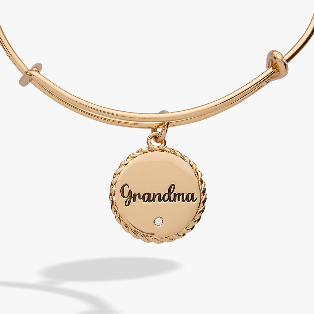 Grandma 'Wise And Warm, Her Love Feels Like Home' Charm Bangle - Che Cose Belle