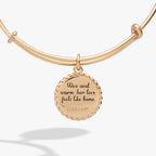 Grandma 'Wise And Warm, Her Love Feels Like Home' Charm Bangle - Che Cose Belle