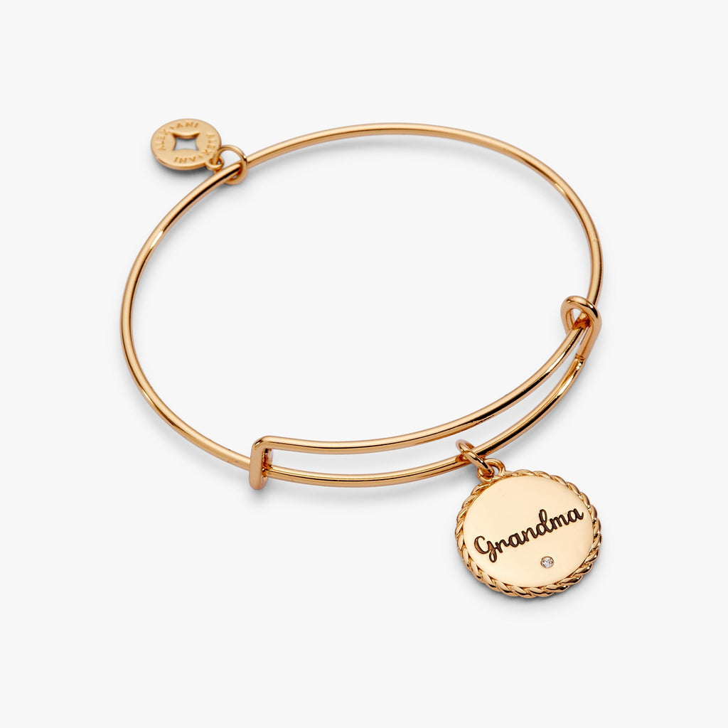 Grandma 'Wise And Warm, Her Love Feels Like Home' Charm Bangle - Che Cose Belle