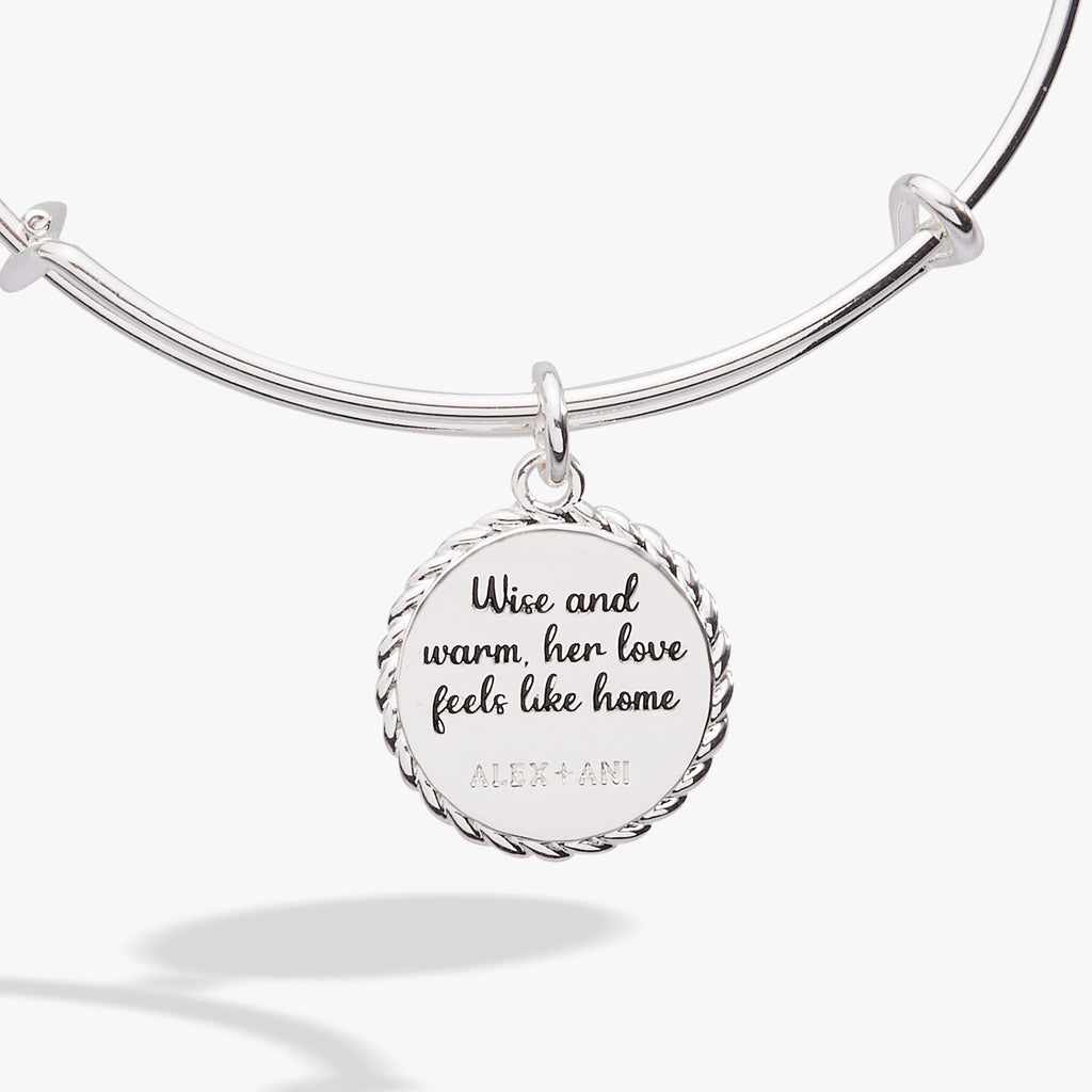 Grandma 'Wise And Warm, Her Love Feels Like Home' Charm Bangle - Che Cose Belle