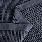 100% Cotton Small Waffle Weave Blanket - Hazel Collection
