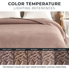 100% Cotton Small Waffle Weave Blanket - Hazel Collection