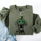 Great Dane, Adorable Dog, St Patrick's Day, Lucky, Irish Sweatshirt - Che Cose Belle