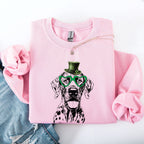 Great Dane, Adorable Dog, St Patrick's Day, Lucky, Irish Sweatshirt - Che Cose Belle