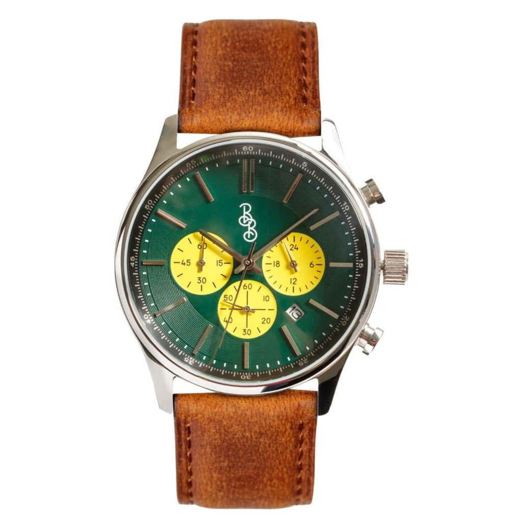 Green and Yellow Chronograph - Che Cose Belle