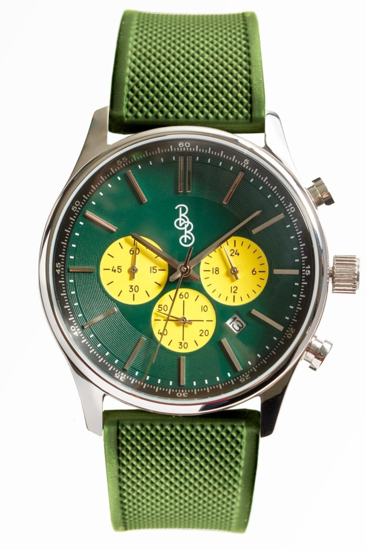 Green and Yellow Chronograph - Che Cose Belle