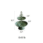 Green Iron Two Tier Small Decorative Tray - Che Cose Belle