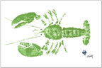 Green Lobster Placemat | Coastal - Che Cose Belle