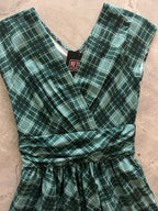 Green Plaid Greta Dress - Che Cose Belle