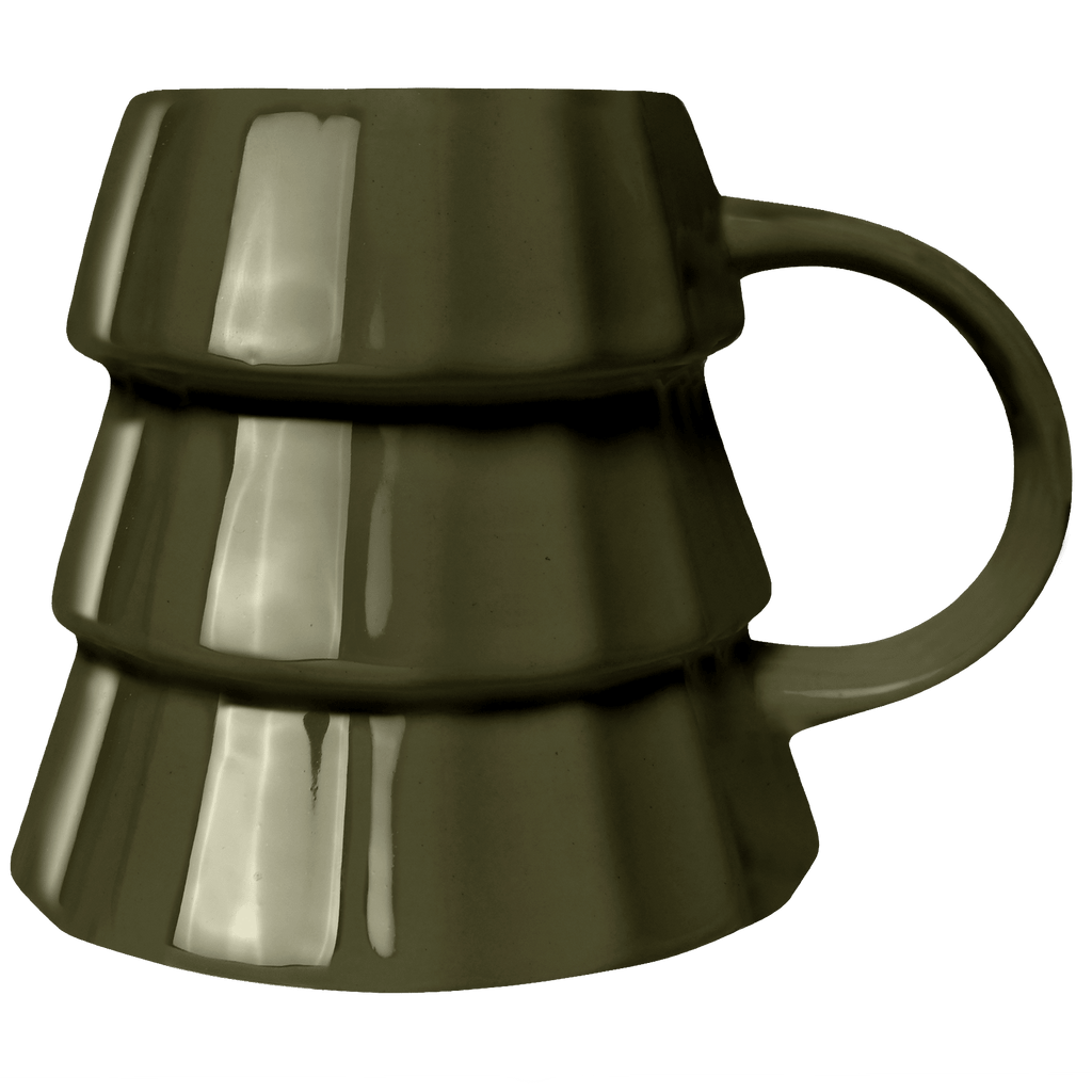 Green Tree 17 oz Figural Coffee Mug - Che Cose Belle