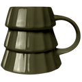 Green Tree 17 oz Figural Coffee Mug - Che Cose Belle
