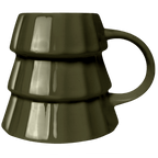 Green Tree 17 oz Figural Coffee Mug - Che Cose Belle